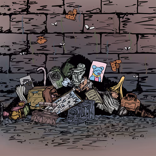 A Piles Of Rubbish