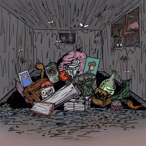 A Piles Of Rubbish