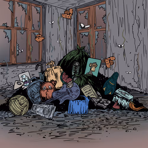 A Piles Of Rubbish