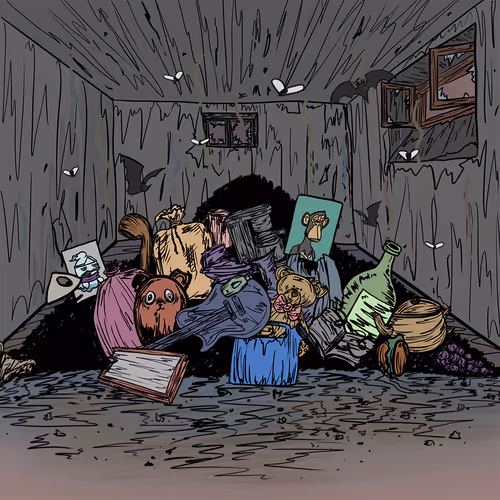 A Piles Of Rubbish