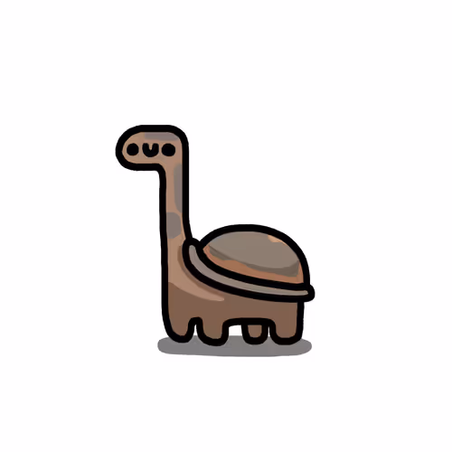 LLA African Helmeted Turtle #413
