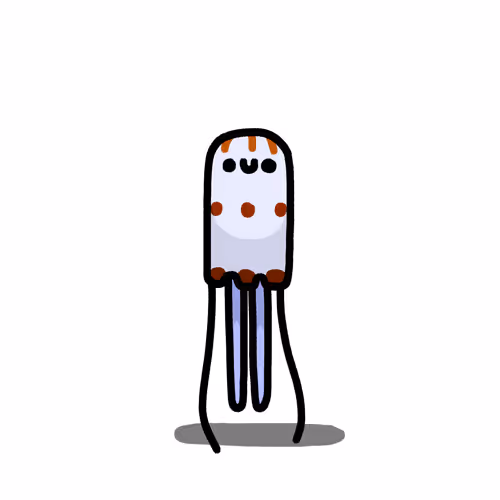 LLA Purple-Striped Jellyfish #513