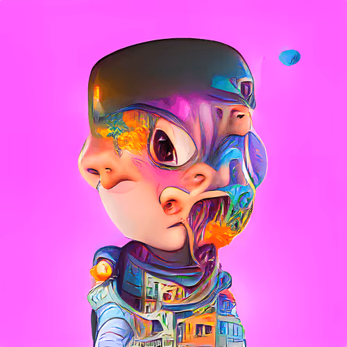 Alien Ape Astronaut - Genzee #1252