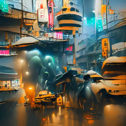 Alien Invasion to CyberPunk Tokyo