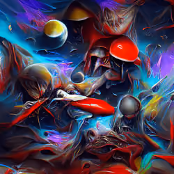 Darkness time psilocybin outer space blood