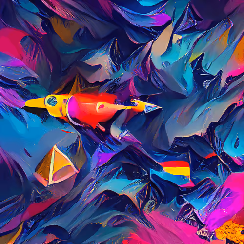 Pranksy Ethereum riding a rocket to the moon