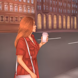 Artist in St. Petersburg