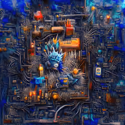 Bored.Ai Collective MemberChip #2414