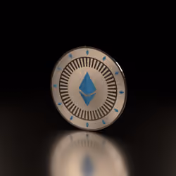 Lucky Silver ETH Coin