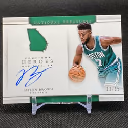 Jaylen Brown National Treasures Auto RC