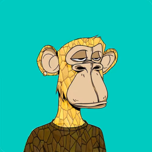 Yellow Bored Ape