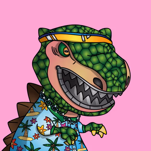 Dinosaur Family NFT #195