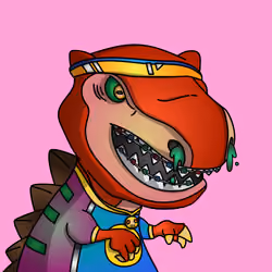 Dinosaur Family NFT #343