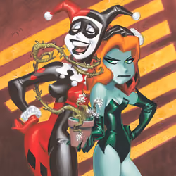 A165 2022 DC Pride Superior Harley Quinn™ & Poison Ivy™