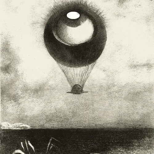 The Eye, Like a Strange Balloon, Glitches toward Infinity (Redon) Patron Edition