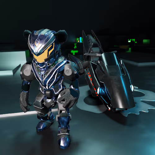 Rocket Monsters Zeren Bear And Hoverbike Eth