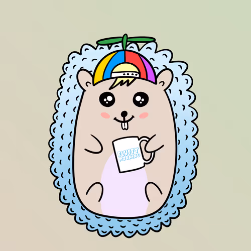 Mini Fluffy Hedgehog #267