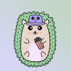 Mini Fluffy Hedgehog #281