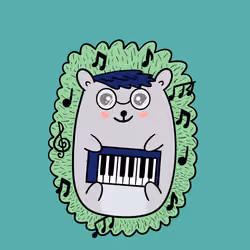 Mini Fluffy Hedgehog #484