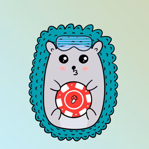 Mini Fluffy Hedgehog #248