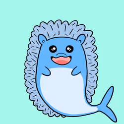 Mini Fluffy Hedgehog #656