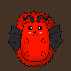 Mini Fluffy Hedgehog #64