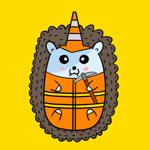 Mini Fluffy Hedgehog #979
