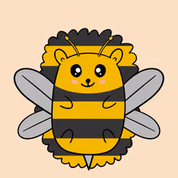 Mini Fluffy Hedgehog #403