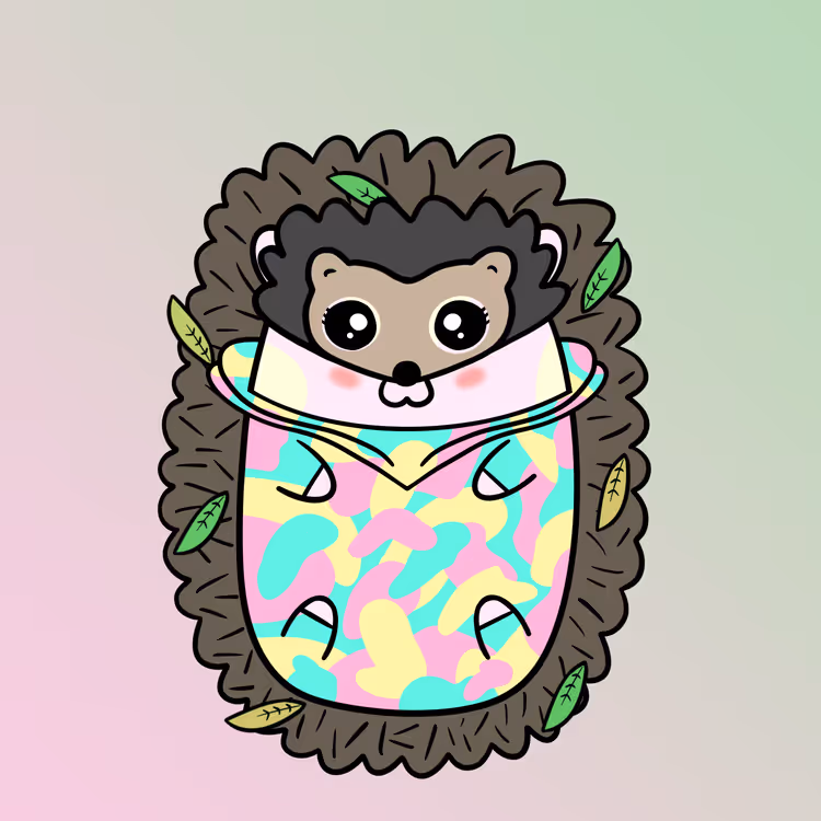 Mini Fluffy Hedgehog #27