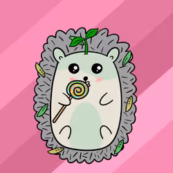 Mini Fluffy Hedgehog #730