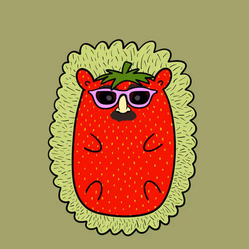 Mini Fluffy Hedgehog #878