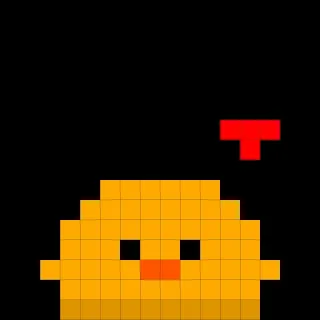 Pixel Chick egg #991