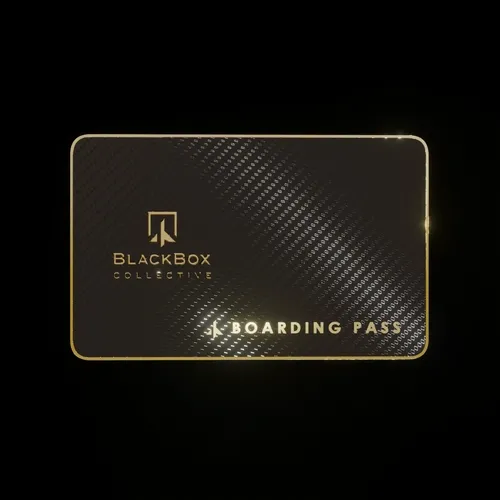 Black Box Collective Boarding Pass