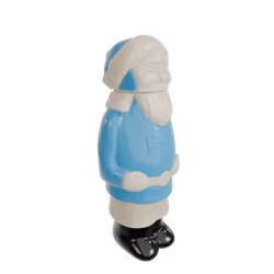 Light Blue 1955 Full Body Santa Dispenser
