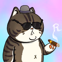 Rich Sad Cat #2179