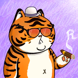 Rich Sad Cat #912