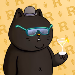 Rich Sad Cat #1513