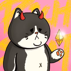 Rich Sad Cat #1260