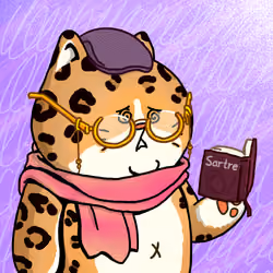 Rich Sad Cat #1173