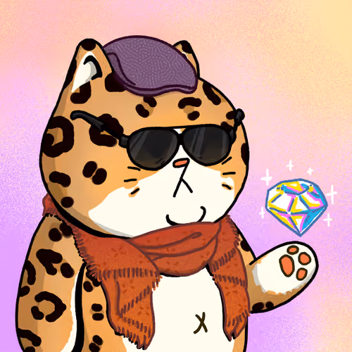 Rich Sad Cat #1373