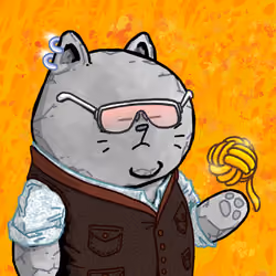 Rich Sad Cat #2008