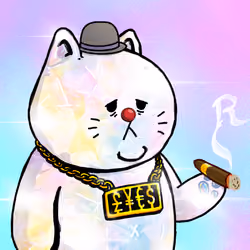 Rich Sad Cat #1395