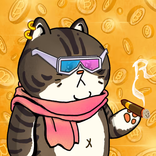 Rich Sad Cat #1629