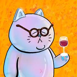 Rich Sad Cat #2133