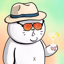Rich Sad Cat #1893