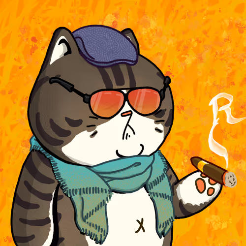 Rich Sad Cat #430