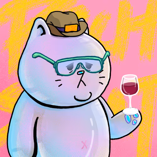 Rich Sad Cat #1912