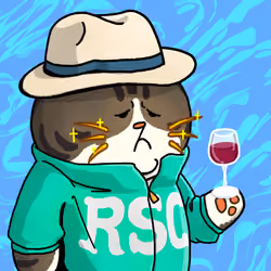 Rich Sad Cat #1801
