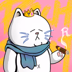 Rich Sad Cat #1885