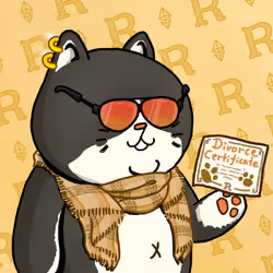 Rich Sad Cat #1193